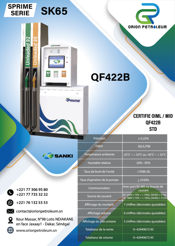 POMPE SANKI SK65 SPRIME 422B 50/LPM